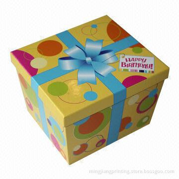 Birthday Cardboard Gift Box